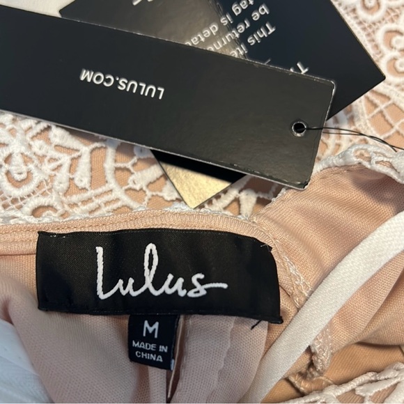 Lulus White Crochet Lace Dress - Picture 5 of 5